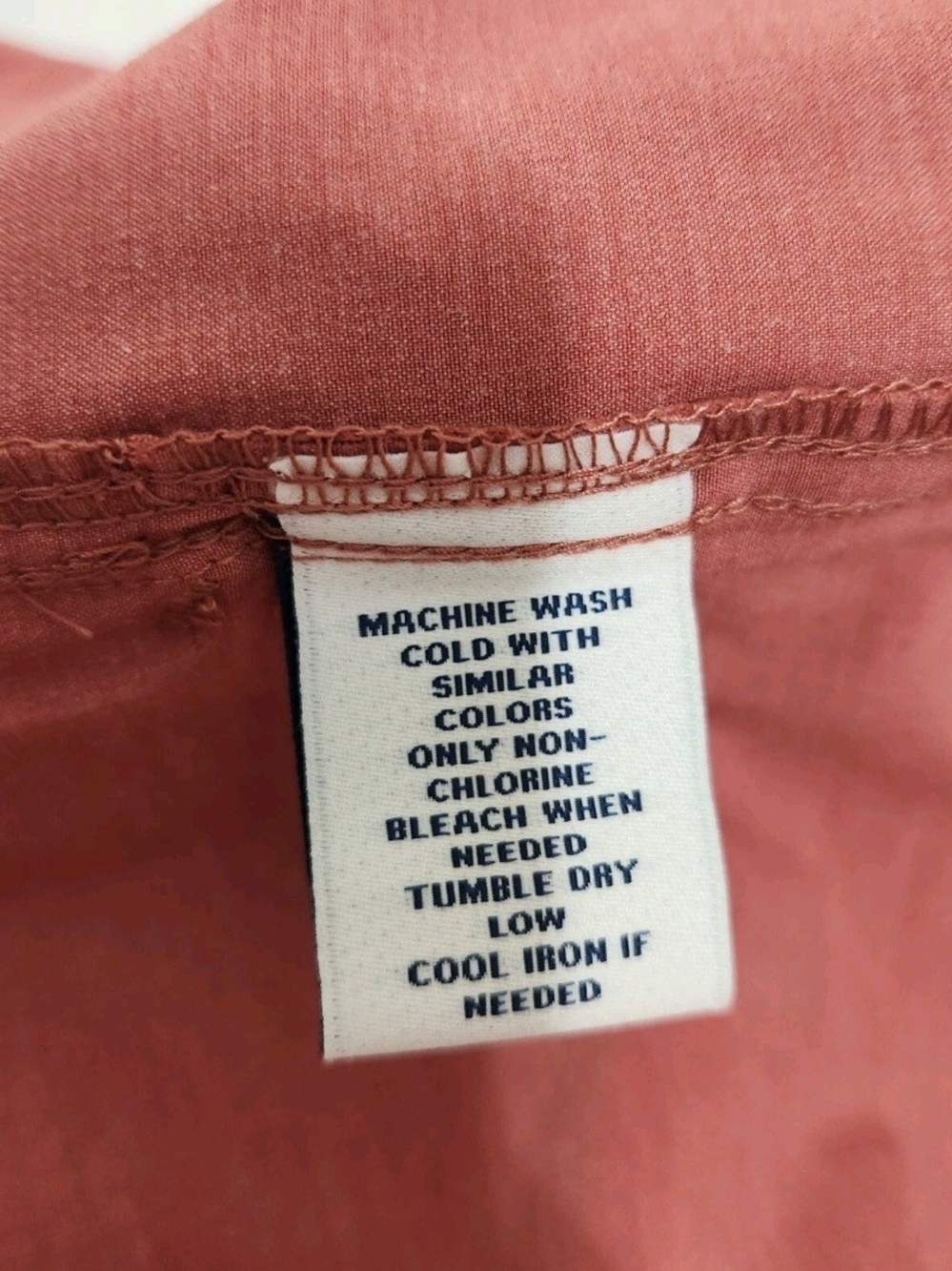 ROWM Men's Shorts Size 40 Flat Front 8" Inseam Red Rust NWT 06 - Picture 7 of 9